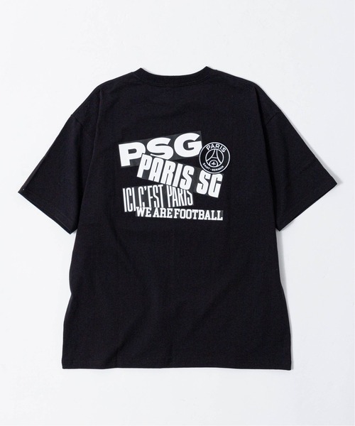 PARIS SAINT-GERMAIN(パリサンジェルマン)の「【Paris Saint-Germain】ステッカーロゴプリント Tシャツ(Tシャツ/カットソー・メンズ・ブラック/ホワイト・MEDIUM/LARGE/FREE/SMALL)」の8枚目の写真