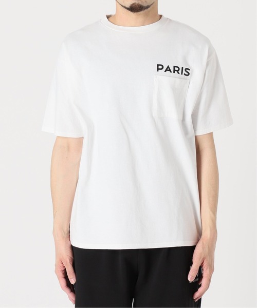 PARIS SAINT-GERMAIN(パリサンジェルマン)の「【Paris Saint-Germain】ステッカーロゴプリント Tシャツ(Tシャツ/カットソー・メンズ・ブラック/ホワイト・MEDIUM/LARGE/FREE/SMALL)」の9枚目の写真