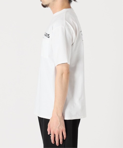 PARIS SAINT-GERMAIN(パリサンジェルマン)の「【Paris Saint-Germain】ステッカーロゴプリント Tシャツ(Tシャツ/カットソー・メンズ・ブラック/ホワイト・MEDIUM/LARGE/FREE/SMALL)」の10枚目の写真