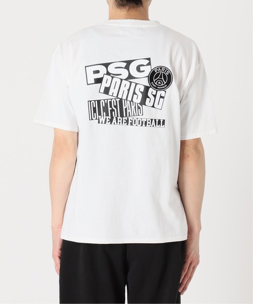 PARIS SAINT-GERMAIN(パリサンジェルマン)の「【Paris Saint-Germain】ステッカーロゴプリント Tシャツ(Tシャツ/カットソー・メンズ・ブラック/ホワイト・MEDIUM/LARGE/FREE/SMALL)」の11枚目の写真