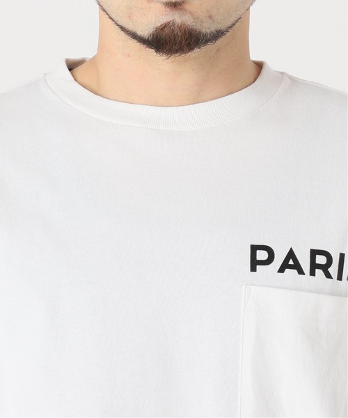 PARIS SAINT-GERMAIN(パリサンジェルマン)の「【Paris Saint-Germain】ステッカーロゴプリント Tシャツ(Tシャツ/カットソー・メンズ・ブラック/ホワイト・MEDIUM/LARGE/FREE/SMALL)」の13枚目の写真