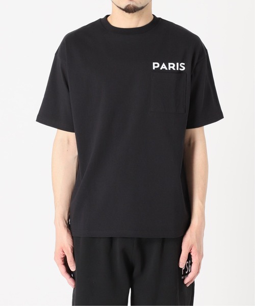 PARIS SAINT-GERMAIN(パリサンジェルマン)の「【Paris Saint-Germain】ステッカーロゴプリント Tシャツ(Tシャツ/カットソー・メンズ・ブラック/ホワイト・MEDIUM/LARGE/FREE/SMALL)」の20枚目の写真