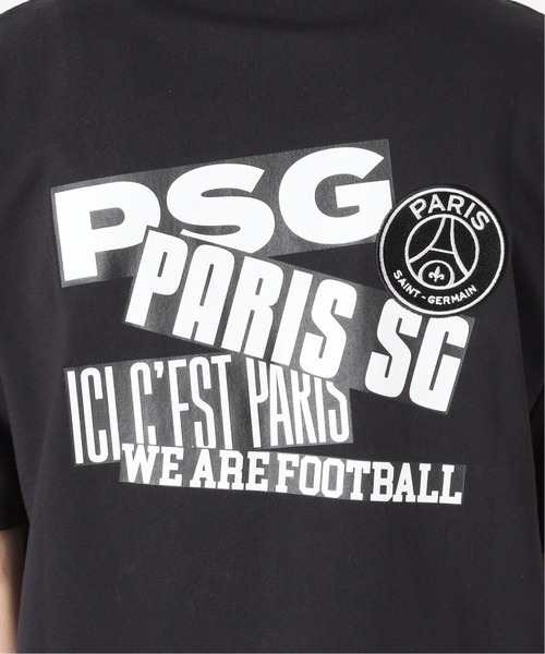 PARIS SAINT-GERMAIN(パリサンジェルマン)の「【Paris Saint-Germain】ステッカーロゴプリント Tシャツ(Tシャツ/カットソー・メンズ・ブラック/ホワイト・MEDIUM/LARGE/FREE/SMALL)」の22枚目の写真