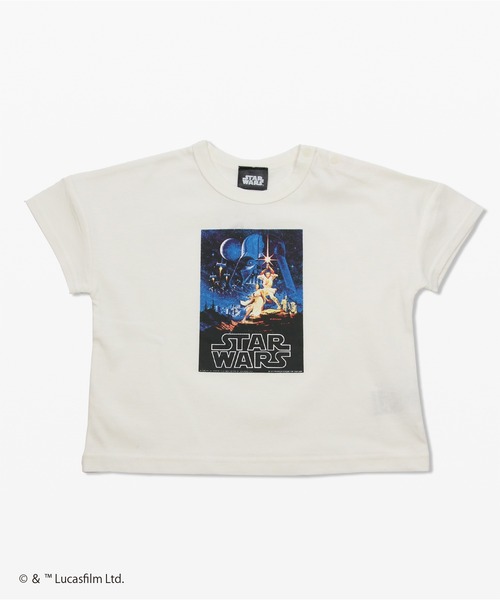 JAM & LINK（ジャムアンドリンク）の「STAR WARS/スター・ウォーズ 半袖Tシャツ（Tシャツ/カットソー・キッズ・A/D/B/F/E/H/G/C・110cm/130cm/90cm/140cm/100cm/80ｃｍ/120cm）」の2枚目の写真