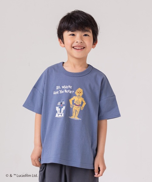 JAM & LINK（ジャムアンドリンク）の「STAR WARS/スター・ウォーズ 半袖Tシャツ（Tシャツ/カットソー・キッズ・A/D/B/F/E/H/G/C・110cm/130cm/90cm/140cm/100cm/80ｃｍ/120cm）」の4枚目の写真