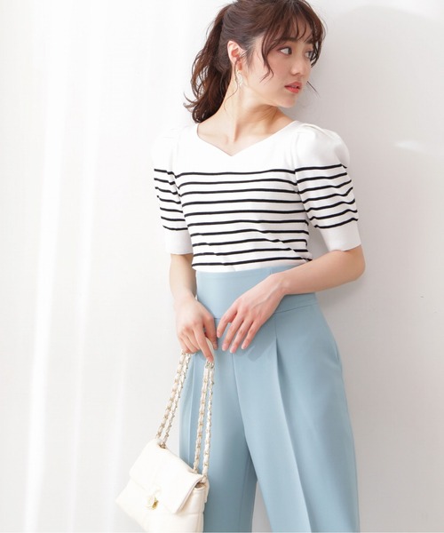 PROPORTION BODY DRESSING(プロポーションボディドレッシング)の「ハートカットニット / 1212170901(ニット/セーター・レディース・ホワイト/ブラック/ピンク/グリーン/ホワイト系その他・FREE)」の14枚目の写真