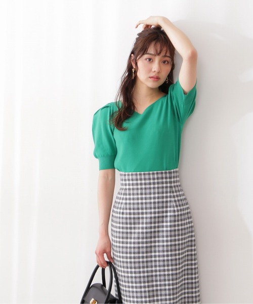 PROPORTION BODY DRESSING(プロポーションボディドレッシング)の「ハートカットニット / 1212170901(ニット/セーター・レディース・ホワイト/ブラック/ピンク/グリーン/ホワイト系その他・FREE)」の15枚目の写真