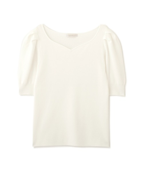 PROPORTION BODY DRESSING(プロポーションボディドレッシング)の「ハートカットニット / 1212170901(ニット/セーター・レディース・ホワイト/ブラック/ピンク/グリーン/ホワイト系その他・FREE)」の18枚目の写真