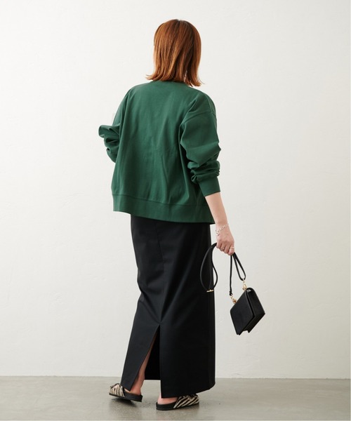 JOURNAL STANDARD（ジャーナルスタンダード）の「フライスDOTボタンカーディガン（カーディガン/ボレロ・レディース・ブラック/グリーン/ブルー系その他・FREE）」の11枚目の写真