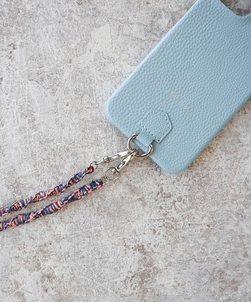 An+u（アンユー）の「ストラップ付 スマホケース・カバー iPhone13（スマホケース/カバー・レディース・ピンク/ベージュ/ブラック/イエロー/ライトブルー/グリーン/ブラウン/グレー・ONE SIZE）」の12枚目の写真