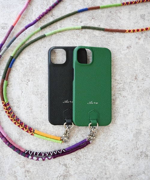 An+u（アンユー）の「ストラップ付 スマホケース・カバー iPhone13（スマホケース/カバー・レディース・ピンク/ベージュ/ブラック/イエロー/ライトブルー/グリーン/ブラウン/グレー・ONE SIZE）」の15枚目の写真