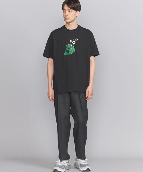 POP TRADING COMPANY(ポップトレーディングカンパニー)の「【別注】 <POP TRADING COMPANY> FISH T/Tシャツ(Tシャツ/カットソー・メンズ・ブラック・XL/L/M)」の5枚目の写真
