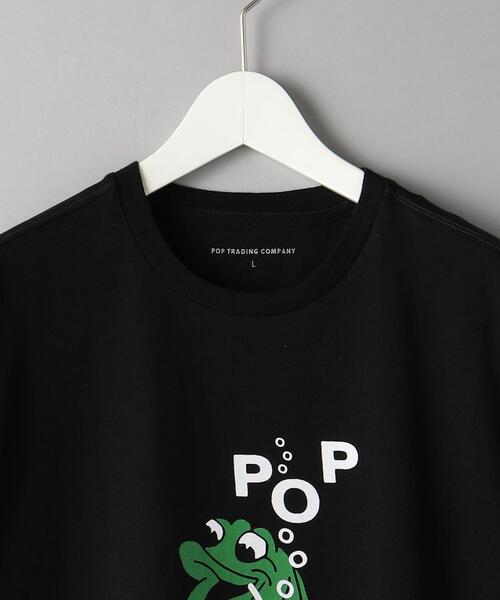POP TRADING COMPANY(ポップトレーディングカンパニー)の「【別注】 <POP TRADING COMPANY> FISH T/Tシャツ(Tシャツ/カットソー・メンズ・ブラック・XL/L/M)」の14枚目の写真