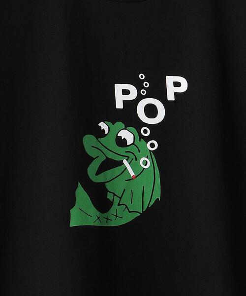 POP TRADING COMPANY(ポップトレーディングカンパニー)の「【別注】 <POP TRADING COMPANY> FISH T/Tシャツ(Tシャツ/カットソー・メンズ・ブラック・XL/L/M)」の11枚目の写真