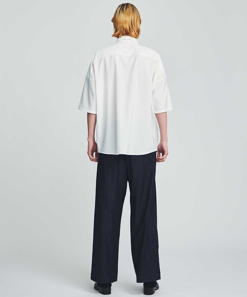 【美品】SHAREEF STUDIOUS別注 半袖シャツ SHAREEF（シャリーフ）の「STUDIOUS別注 S/S SH(切り替え