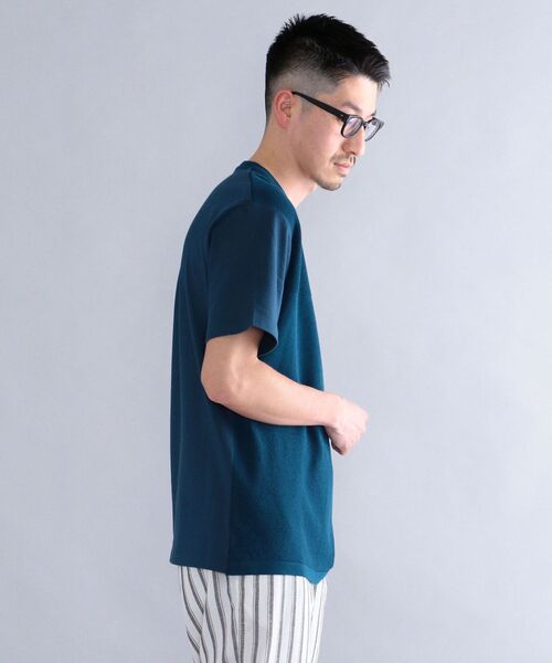 SHIPS(シップス)の「SHIPS: ニットドッキング Tシャツ 2022(Tシャツ/カットソー・メンズ・ベージュ/ネイビー/オフホワイト/ロイヤルブルー・SMALL/MEDIUM/LARGE/X-LARGE)」の21枚目の写真
