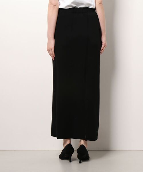 PICCIN（ピッチン）の「ダンボールニットロングタイトスカート（スカート・レディース・ターコイズブルー/パープル/ブラック・M）」の5枚目の写真