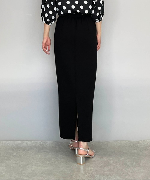 PICCIN（ピッチン）の「ダンボールニットロングタイトスカート（スカート・レディース・ターコイズブルー/パープル/ブラック・M）」の8枚目の写真