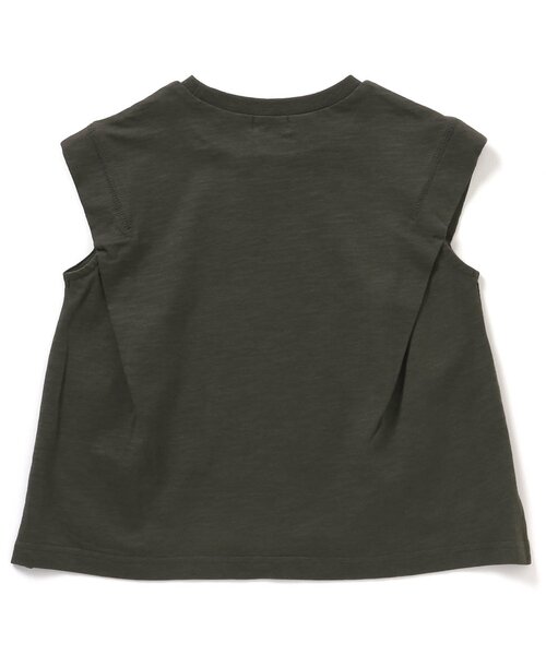 BREEZE（ブリーズ）の「/タックスリーブTシャツ（Tシャツ/カットソー・キッズ・チャコール/サックスブルー/オレンジ・100/110/120/130/150/90/140）」の5枚目の写真