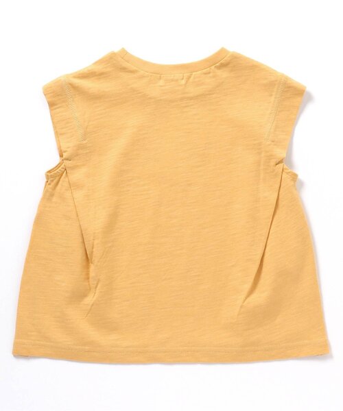 BREEZE（ブリーズ）の「/タックスリーブTシャツ（Tシャツ/カットソー・キッズ・チャコール/サックスブルー/オレンジ・100/110/120/130/150/90/140）」の6枚目の写真