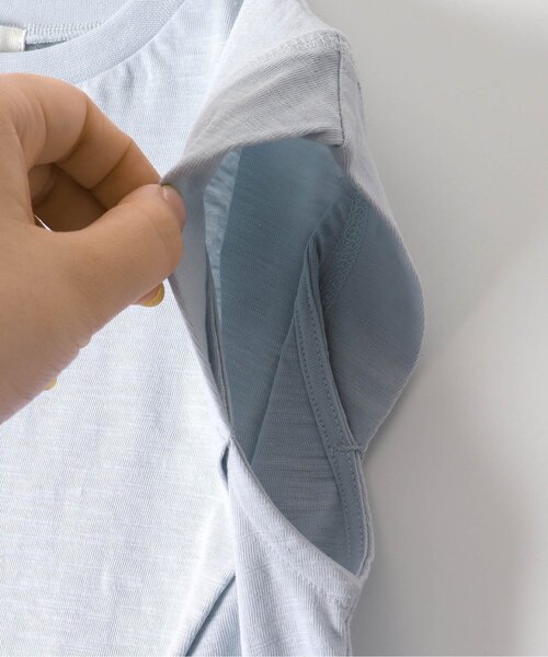 BREEZE（ブリーズ）の「/タックスリーブTシャツ（Tシャツ/カットソー・キッズ・チャコール/サックスブルー/オレンジ・100/110/120/130/150/90/140）」の11枚目の写真