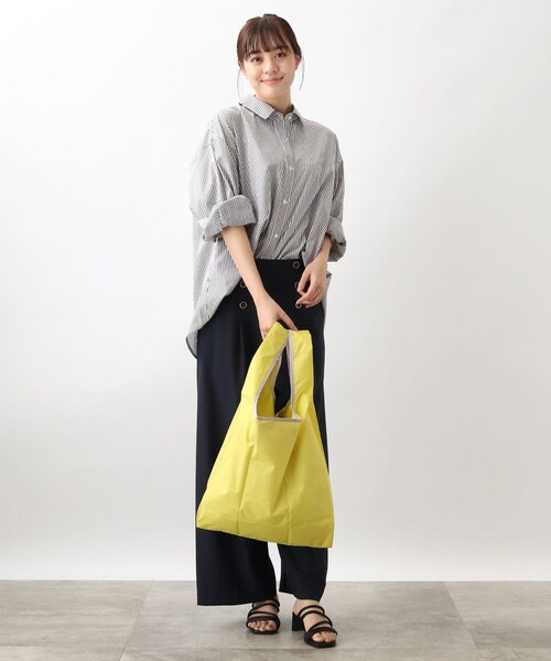 grove（グローブ）の「U-DAY RE:PET Tote Bag（エコバッグ/サブバッグ・レディース・ライトブルー/カーキ/イエロー・00）」の15枚目の写真