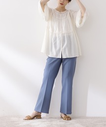 N.（N. Natural Beauty Basic） | センタープレスフレアパンツ(その他パンツ)