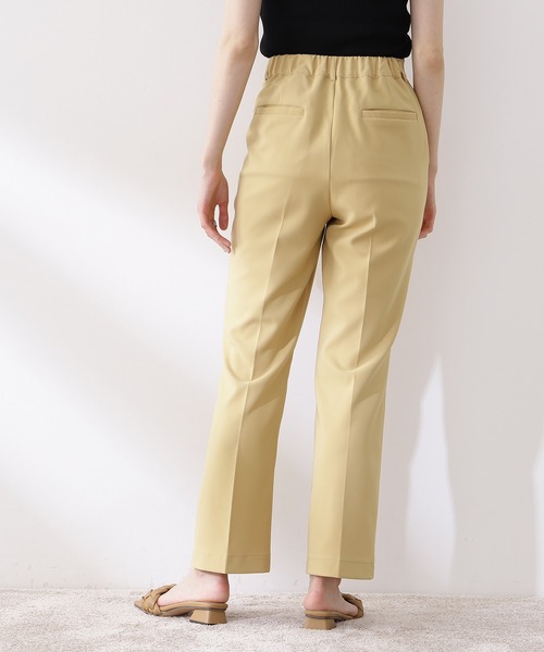 N.（N. Natural Beauty Basic）（エヌエヌナチュラルビューティーベーシック）の「センタープレスフレアパンツ（その他パンツ・レディース・ブラック/イエロー/レッド/ブルー・MEDIUM）」の17枚目の写真