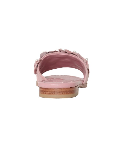 TSURU by Mariko Oikawa（ツルバイマリコオイカワ）の「TSURU by Mariko Oikawa / Amalfi(パールフラワーフラットサンダル)（サンダル・レディース・ブラック/ピンク・35/36/37）」の18枚目の写真