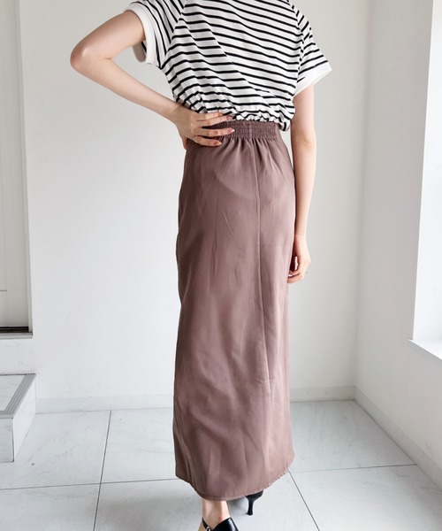 CLEA（クレア）の「前スリットカラータイトスカート（スカート）」 - WEAR 