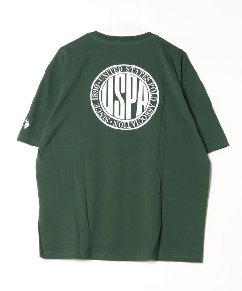 U.S. POLO ASSN.(ユーエスポロアッスン)の「US.POLO ASSN./ユーエスポロアッスン ブランド別注 オーバーサイズナンバリング半袖Tシャツ(Tシャツ/カットソー・メンズ・ホワイト/ブラック/ライトベージュ/ネイビー/ダークグリーン/グリーン系その他/ブラック系その他/ブルー系その他/ベージュ系その他/ホワイト系その他/ブルー系その他2/チャコール/グリーン系その他2/グレー系その他/ブラック系その他3/ブルー系その他3/ブラック系その他2/ホワイト系その他3/ホワイト系その他2/ベージュ系その他2/ブラック系その他5/グレー系その他2/ホワイト系その他5/グリーン系その他3・X-LARGE/MEDIUM/LARGE)」の20枚目の写真