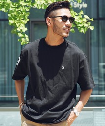 US.POLO ASSN./ユーエスポロアッスン ブランド別注 オーバーサイズナンバリング半袖Tシャツ