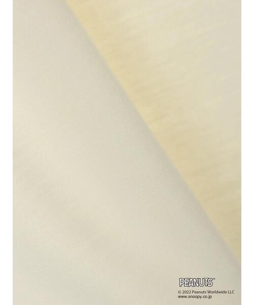 koe（コエ）の「【PEANUTS】スヌーピーTシャツ*（Tシャツ/カットソー・キッズ・ホワイト/ブラウン/オフホワイト/カーキ/イエロー/グレイッシュベージュ・100/110/120/130）」の20枚目の写真