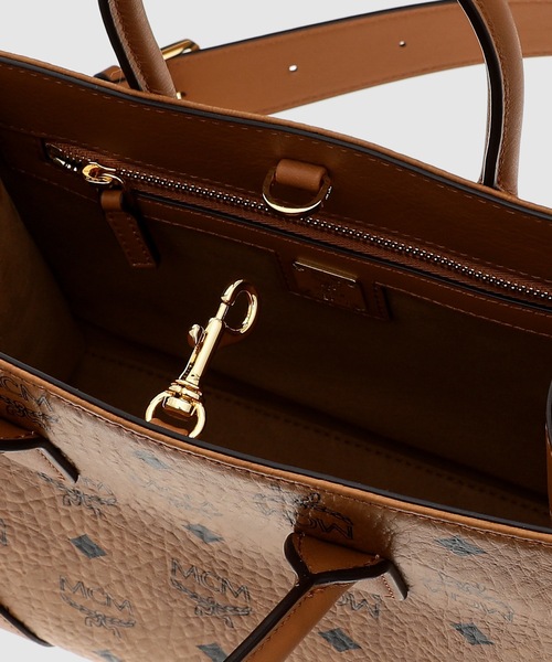 MCM(エムシーエム)の「Munchen トート - ヴィセトス(トートバッグ・レディース・ブラック/ブラウン/グレー・SMALL)」の10枚目の写真