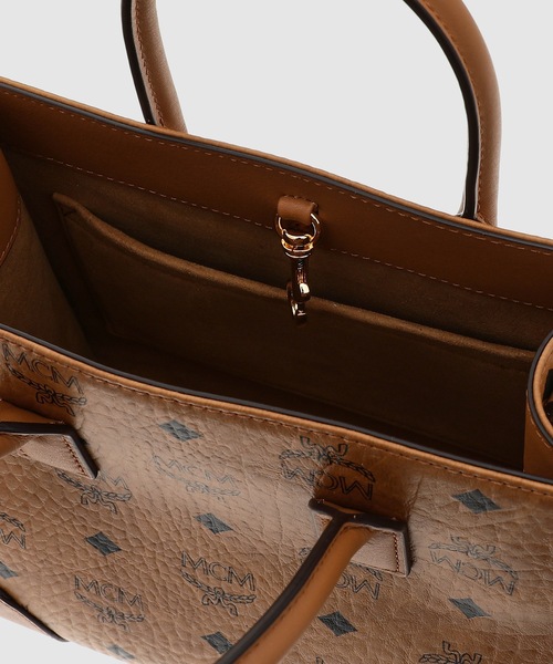 MCM(エムシーエム)の「Munchen トート - ヴィセトス(トートバッグ・レディース・ブラック/ブラウン/グレー・SMALL)」の11枚目の写真