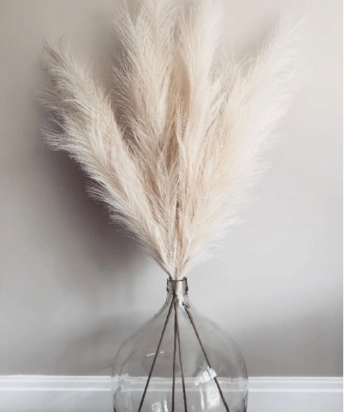 Port（ポート）の「くすみカラー ふわふわ  パンパスグラス / フェイクグリーン / 造花 / ドライフラワー #_（インテリア雑貨・レディース・ホワイト/ブラウン/グレー・FREE）」の9枚目の写真