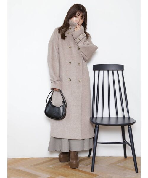 MURUA(ムルーア)の「チューブラウンドバッグ(ハンドバッグ・レディース・ブラック/グリーン・FREE)」の12枚目の写真