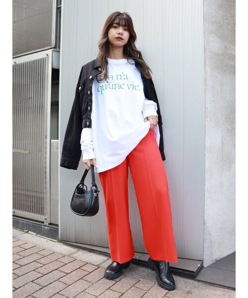 MURUA(ムルーア)の「チューブラウンドバッグ(ハンドバッグ・レディース・ブラック/グリーン・FREE)」の20枚目の写真