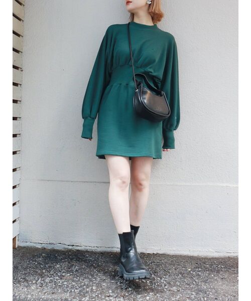 MURUA(ムルーア)の「チューブラウンドバッグ(ハンドバッグ・レディース・ブラック/グリーン・FREE)」の22枚目の写真