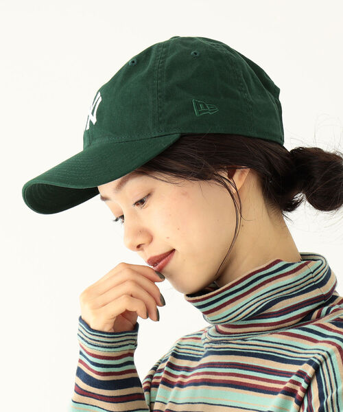 BEAMS BOY(ビームスボーイ)の「NEW ERA × BEAMS BOY / 別注 ニューヨークヤンキース キャップ 22FW(キャップ・レディース・ブラック/パープル/ネイビー/グリーン・FREE)」の10枚目の写真