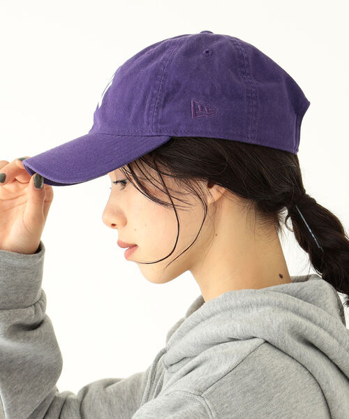 BEAMS BOY(ビームスボーイ)の「NEW ERA × BEAMS BOY / 別注 ニューヨークヤンキース キャップ 22FW(キャップ・レディース・ブラック/パープル/ネイビー/グリーン・FREE)」の11枚目の写真
