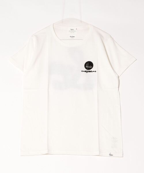 Sync.(スィンク)の「Sync. 【House Industries】TEE “AMPERSAND”(Tシャツ/カットソー・メンズ・ホワイト/ブラック/ヘザーグレー/ネイビー・MEDIUM/X-LARGE/LARGE/SMALL)」の1枚目の写真