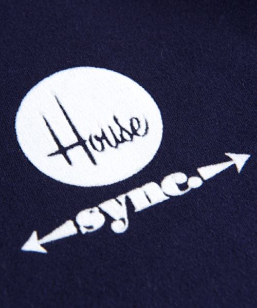 Sync.(スィンク)の「Sync. 【House Industries】TEE “AMPERSAND”(Tシャツ/カットソー・メンズ・ホワイト/ブラック/ヘザーグレー/ネイビー・MEDIUM/X-LARGE/LARGE/SMALL)」の6枚目の写真
