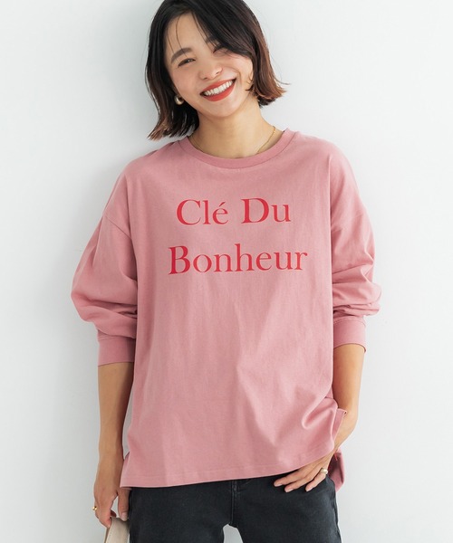 coca（coca）（コカ）の「ロゴロンTee（Tシャツ/カットソー・レディース・B/D/C/A・L/M）」の4枚目の写真