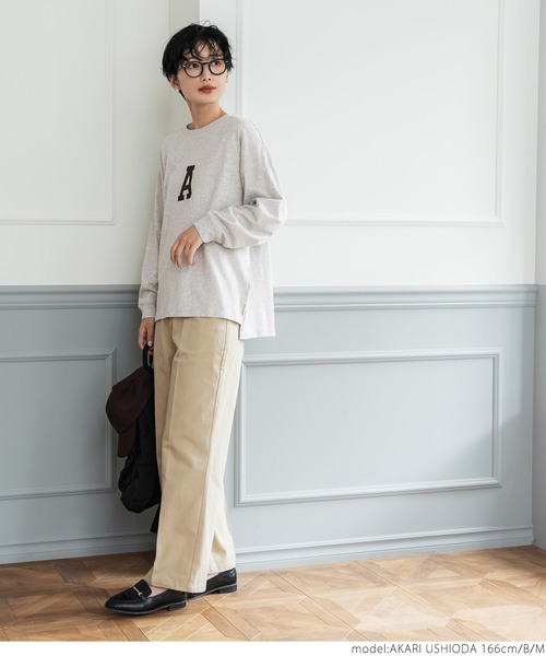 coca（coca）（コカ）の「ロゴロンTee（Tシャツ/カットソー・レディース・B/D/C/A・L/M）」の15枚目の写真