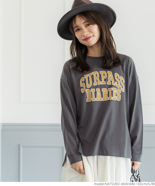 coca（coca）（コカ）の「ロゴロンTee（Tシャツ/カットソー・レディース・B/D/C/A・L/M）」の12枚目の写真