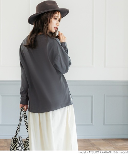 coca（coca）（コカ）の「ロゴロンTee（Tシャツ/カットソー・レディース・B/D/C/A・L/M）」の10枚目の写真