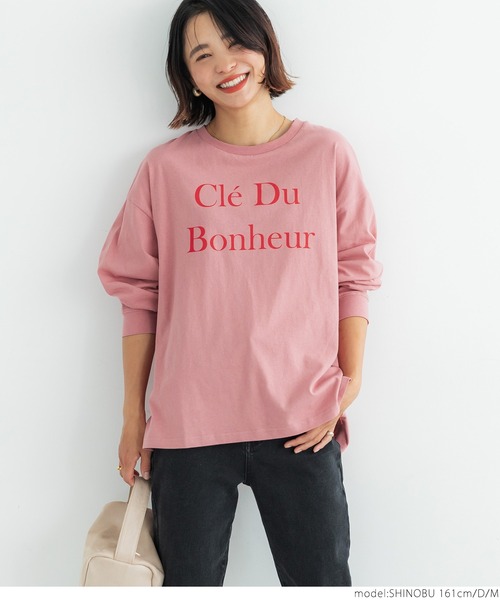 coca（coca）（コカ）の「ロゴロンTee（Tシャツ/カットソー・レディース・B/D/C/A・L/M）」の7枚目の写真