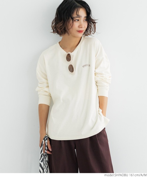 coca（coca）（コカ）の「ロゴロンTee（Tシャツ/カットソー・レディース・B/D/C/A・L/M）」の20枚目の写真