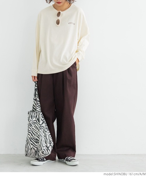 coca（coca）（コカ）の「ロゴロンTee（Tシャツ/カットソー・レディース・B/D/C/A・L/M）」の18枚目の写真